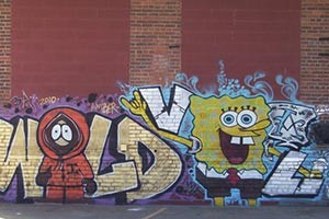 legal graffiti art for parties and events