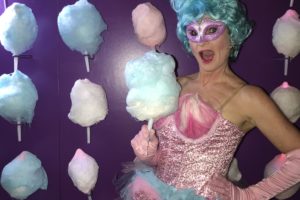 cotton candy lady for events or parties