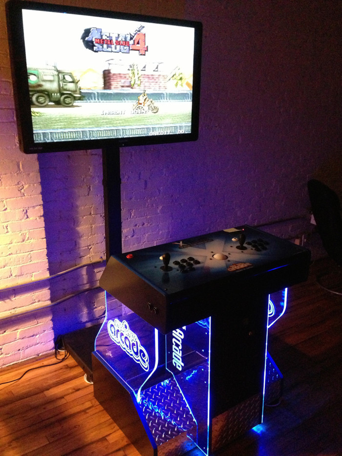 Arcade game center for parties and events