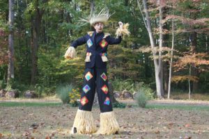 Scarecrow Stilt Walker