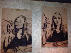 Pyrographic Artist - paintings with a blowtorch instead of a paintbrush