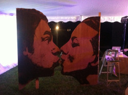 Pyrographic Artist - paintings with a blowtorch instead of a paintbrush
