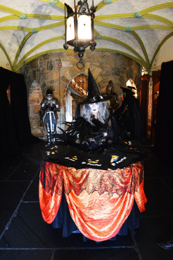 wicked witch living buffet table