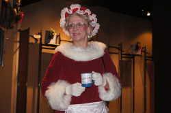 mrs. claus with an attitude twisted holiday character