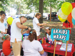 hair wrapping