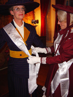 Suffragette Impersonators