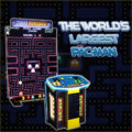 LED pac-man game for parties