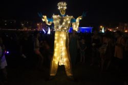 led stilt-walker
