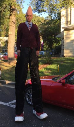 domehead stilt-walker