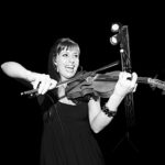 electric violin player