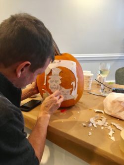 pumpkin carving class