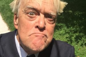 Prime Minister Boris Johnson Impersonator