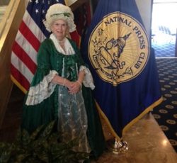 Martha Washington Impersonator