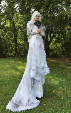 stilt-walker