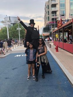 Abraham Lincoln Stilt Walker