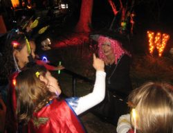 friendly witch Halloween Character