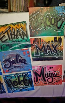 Graffiti canvas