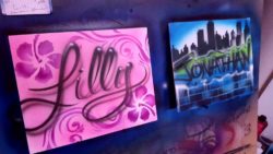 Graffiti canvas