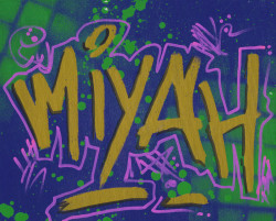 Graffiti canvas