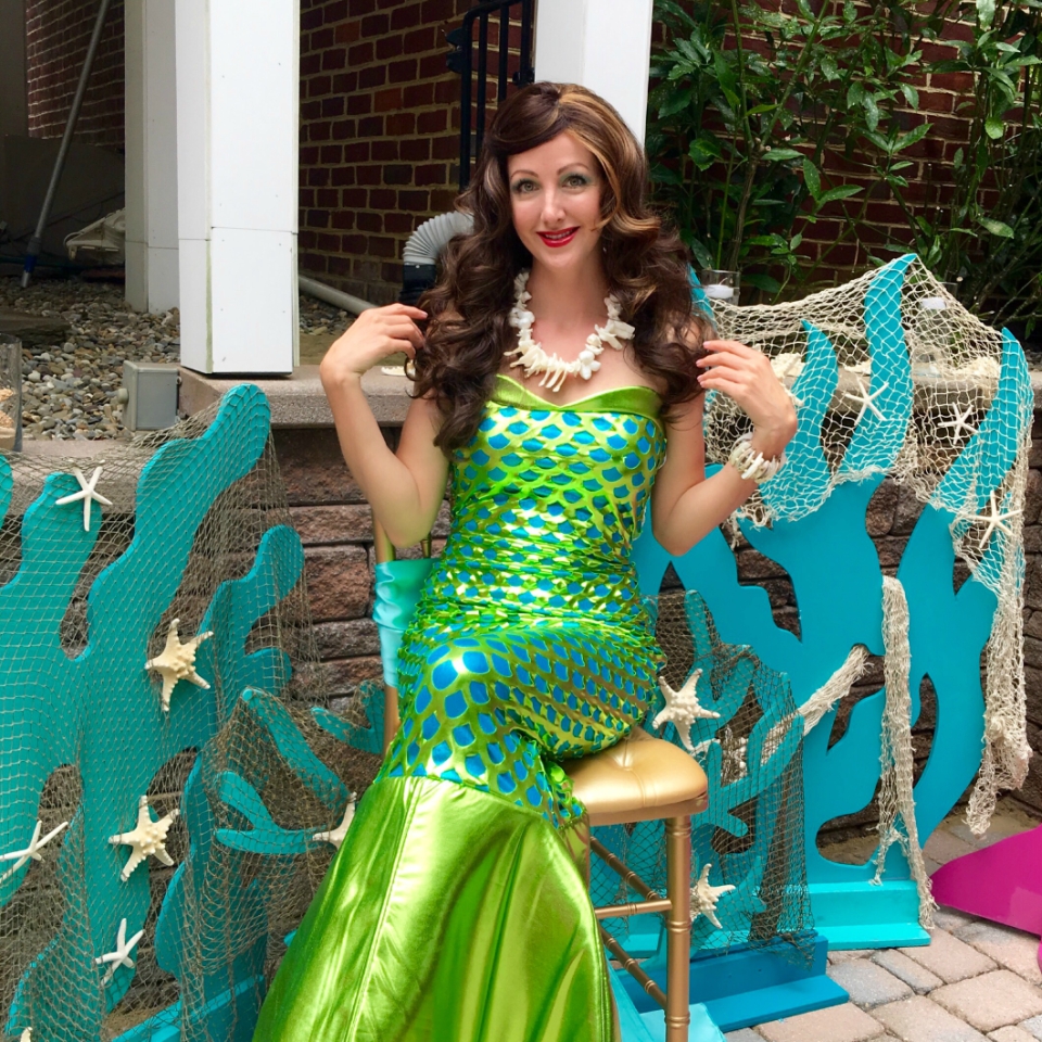 Mermaid for parties or events