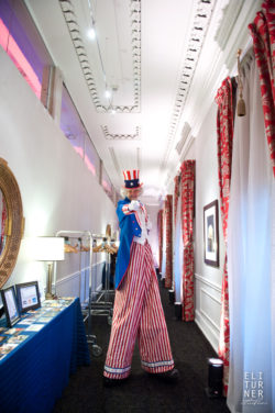 Uncle Sam on Stilts
