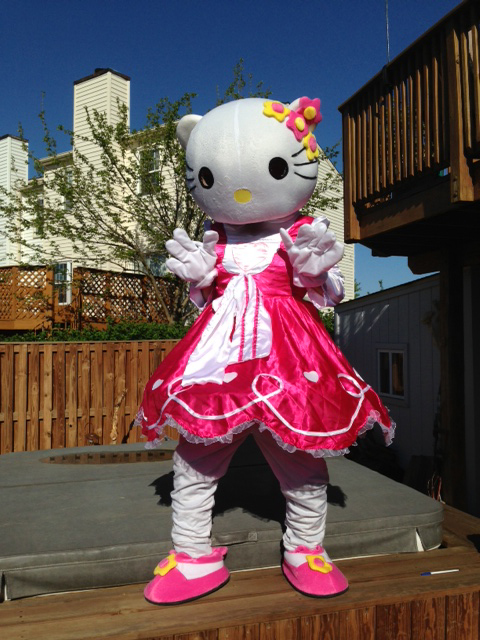 hello kitten mascot